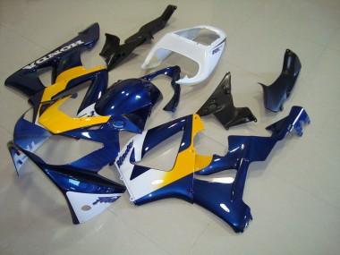 CBR 900 RR 929 2000-2001 - Dunkel blau Gelb Weiß