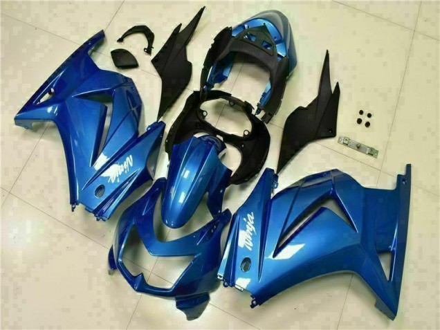 EX250 2008-2012 - Blau Schwarz Weiß Ninja