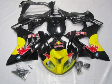 S1000RR 2009-2014 - Gelb Schwarz Red Bull