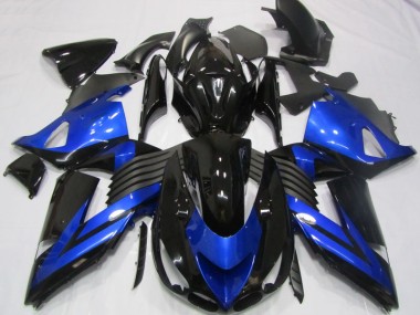 ZX14R ZZR 1400 2006-2011 - Schwarz Blau