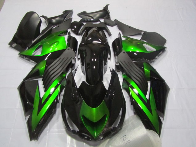 ZX14R ZZR 1400 2006-2011 - Schwarz Grün