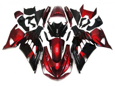 ZX14R ZZR 1400 2012-2021 - Rot Schwarz