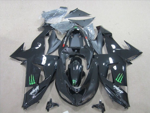 ZX6R 2007-2008 - Schwarz Ninja Grünmonster