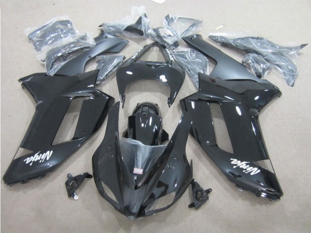 ZX6R 2007-2008 - Schwarz Weiß