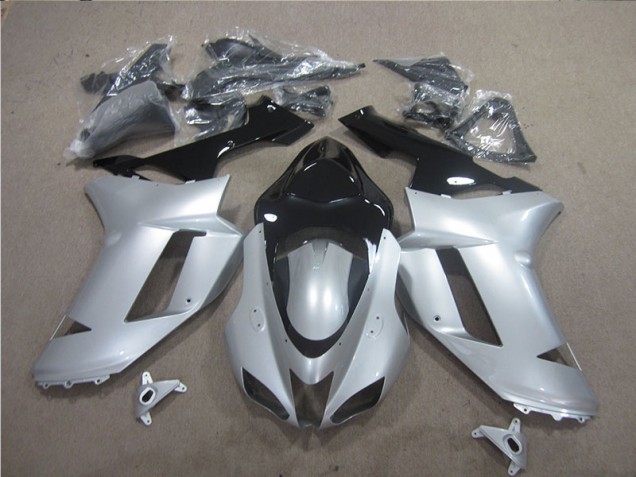 ZX6R 2007-2008 - Silber Schwarz